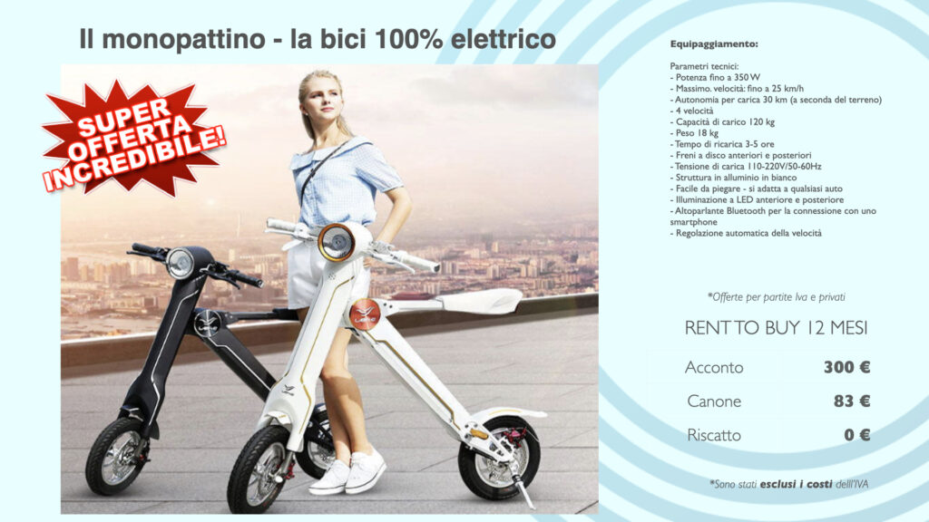 monopattino-bici elettrico